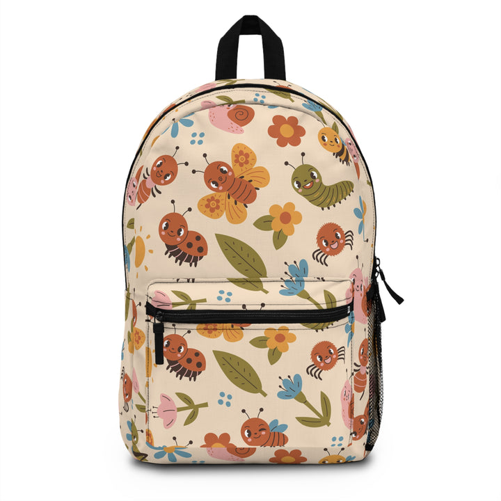 Quirky Buggy Bliss | Lightweight Printed Backpack