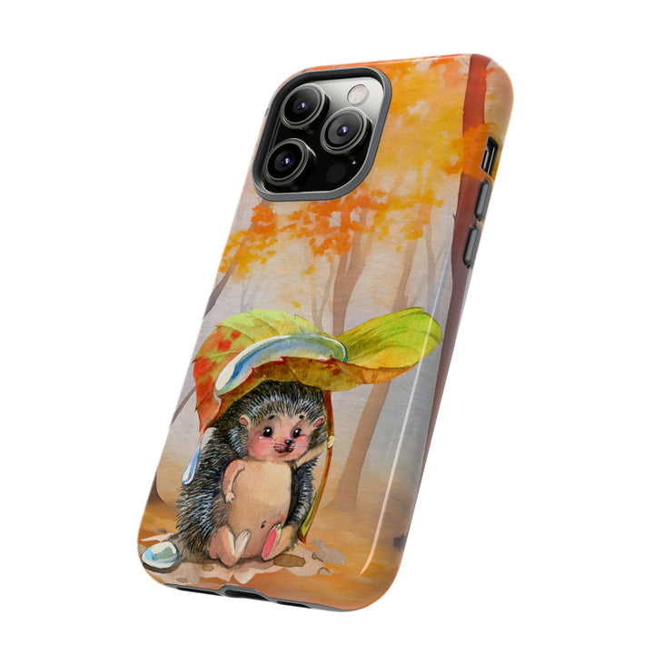 Baby Hedgehog in the Forest- Cute Phone Case for Samsung & iPhone