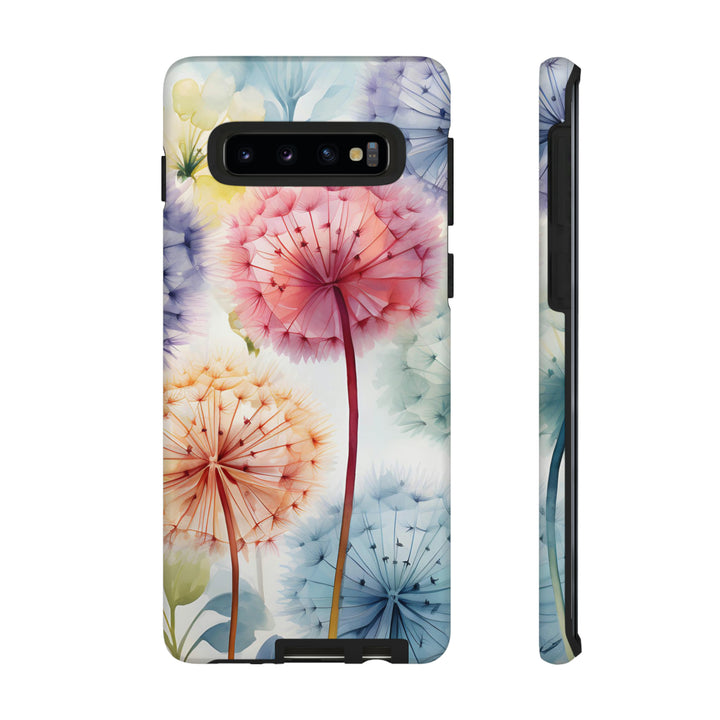 Colorful Field of Dandelions Phone Case