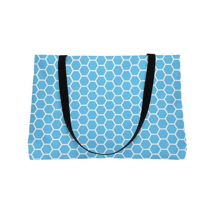 Blue/Green Honeycomb REVERSIBLE!! | Big Bag Everything Tote