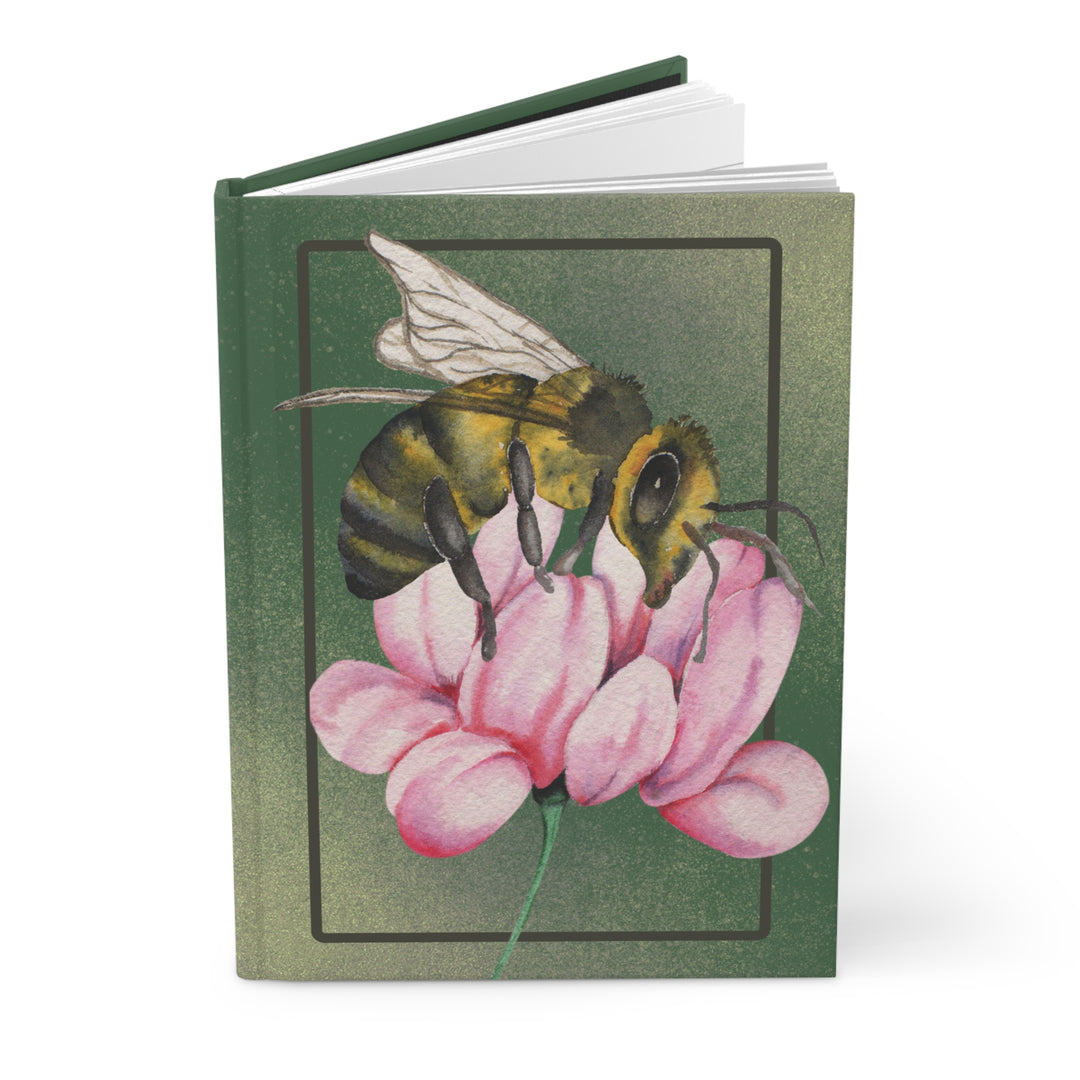 Honeybee Visitor Hardcover Journal