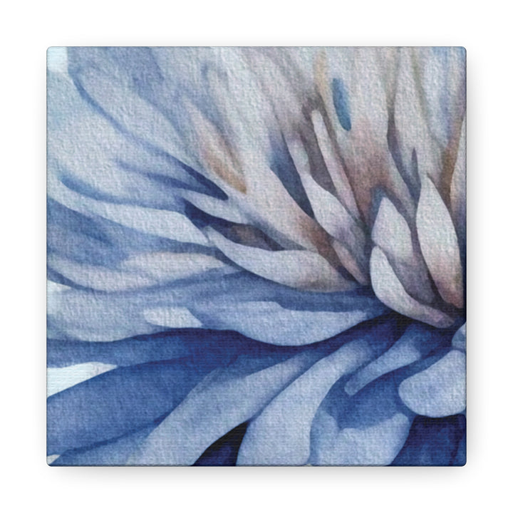 Blue Bloom | Mini Color Peeks Canvas Art Series