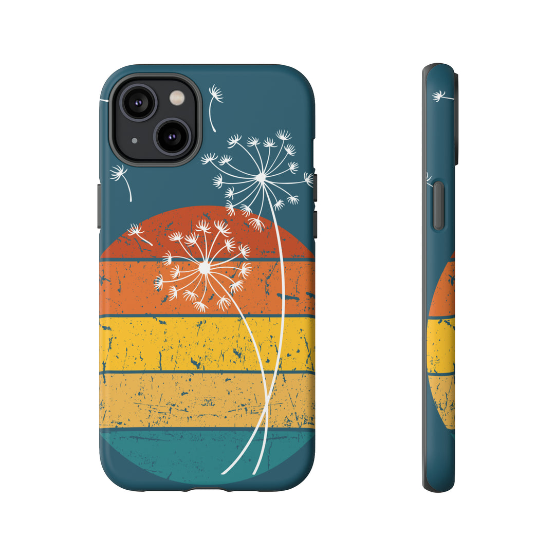 Retro Dandelion Phone Case iPhone