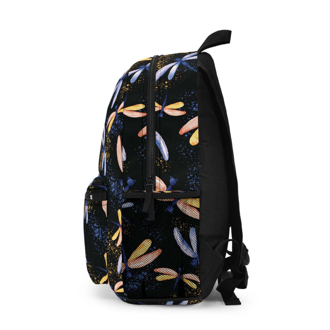 Midnight Dream Dragonflies | Lightweight Printed Backpack