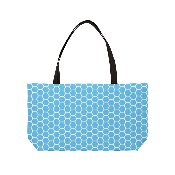 Blue/Green Honeycomb REVERSIBLE!! | Big Bag Everything Tote