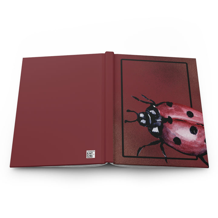 Ladybug Visitor Hardcover Journal