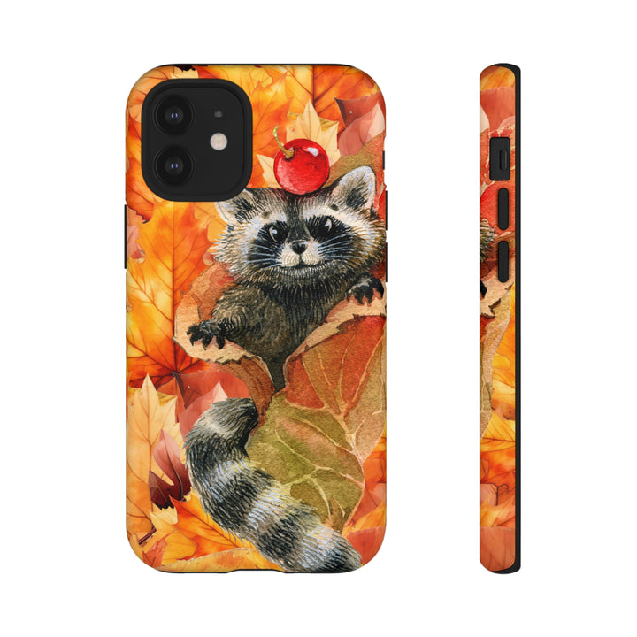 Fall Forest Raccoon Phone Case for Samsung & iPhone