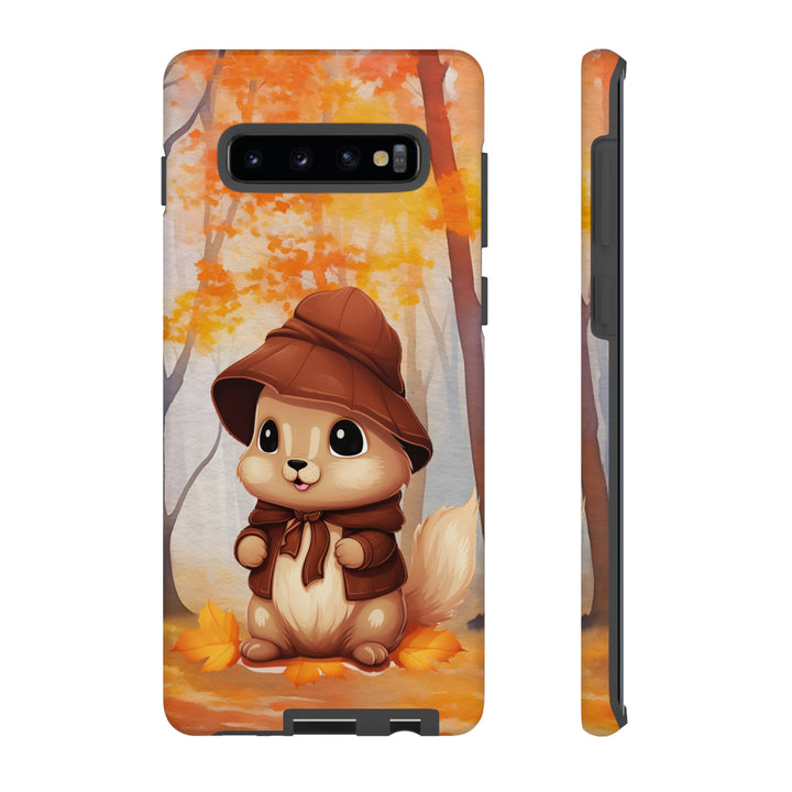 Baby Autumn Chipmunk Phone Case for iPhone, Samsung, Pixel