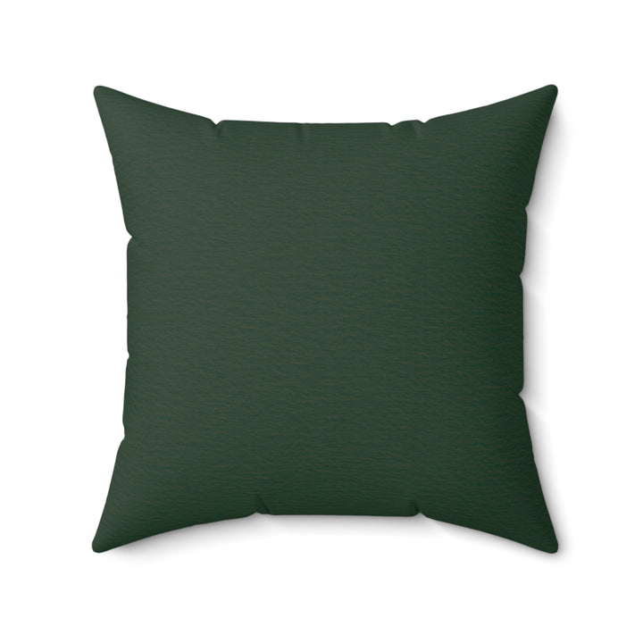 3 Green Gnomes Winter Decorative Throw Pillow