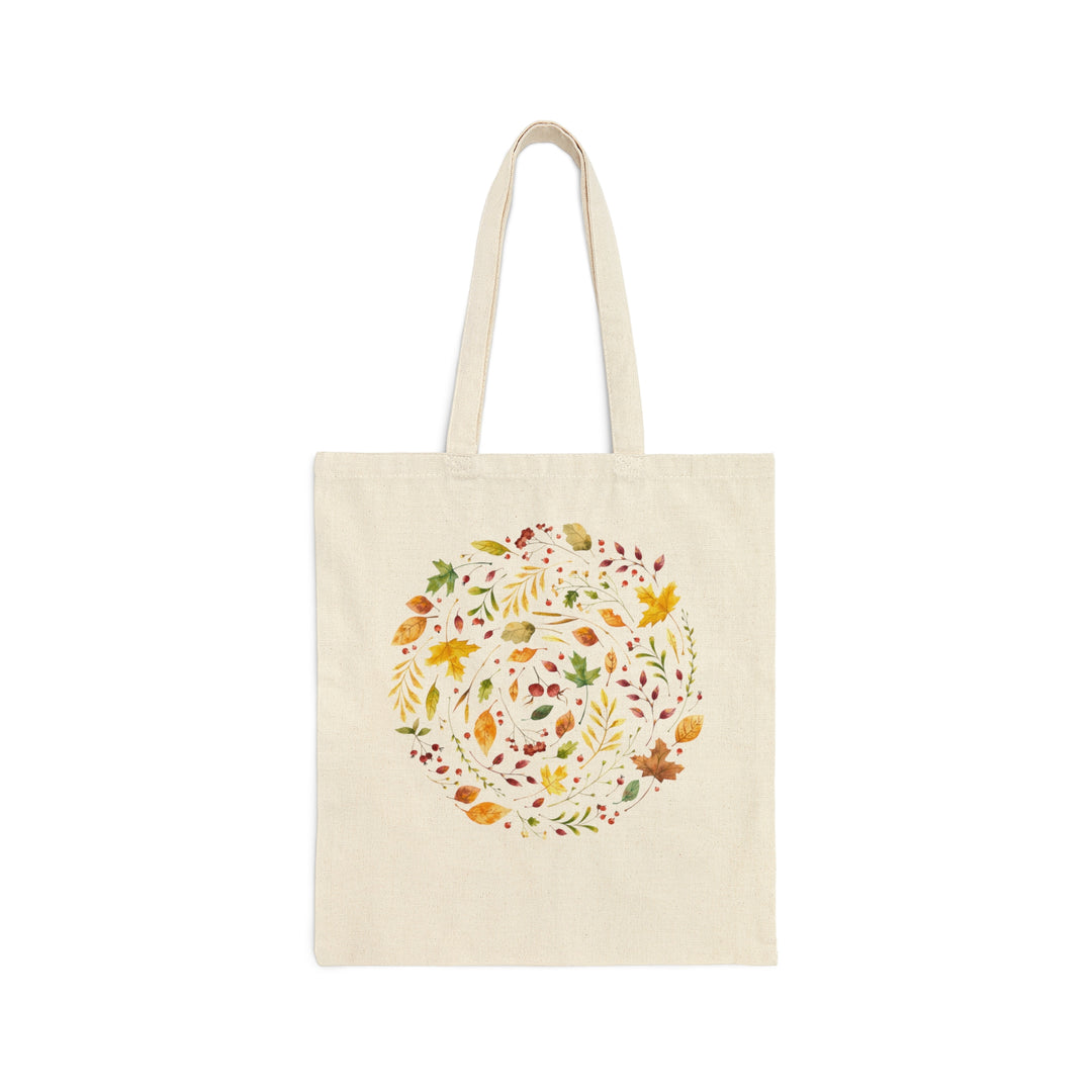 Swirl of the Forest Harvest Canvas Tote Bag