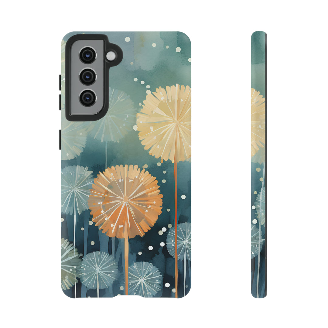 Abstract Dandelions Phone Case