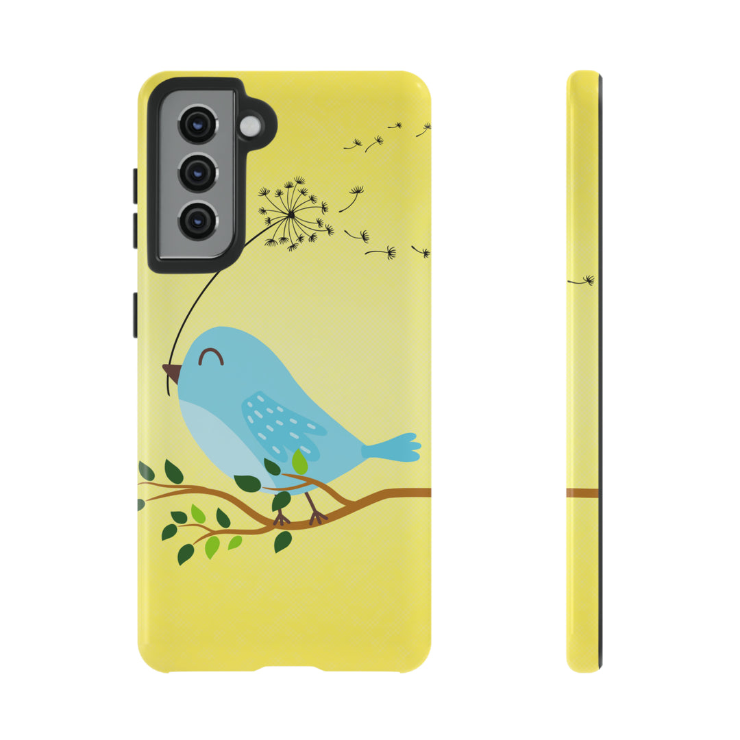 Bluebird Dandelion Phone Case