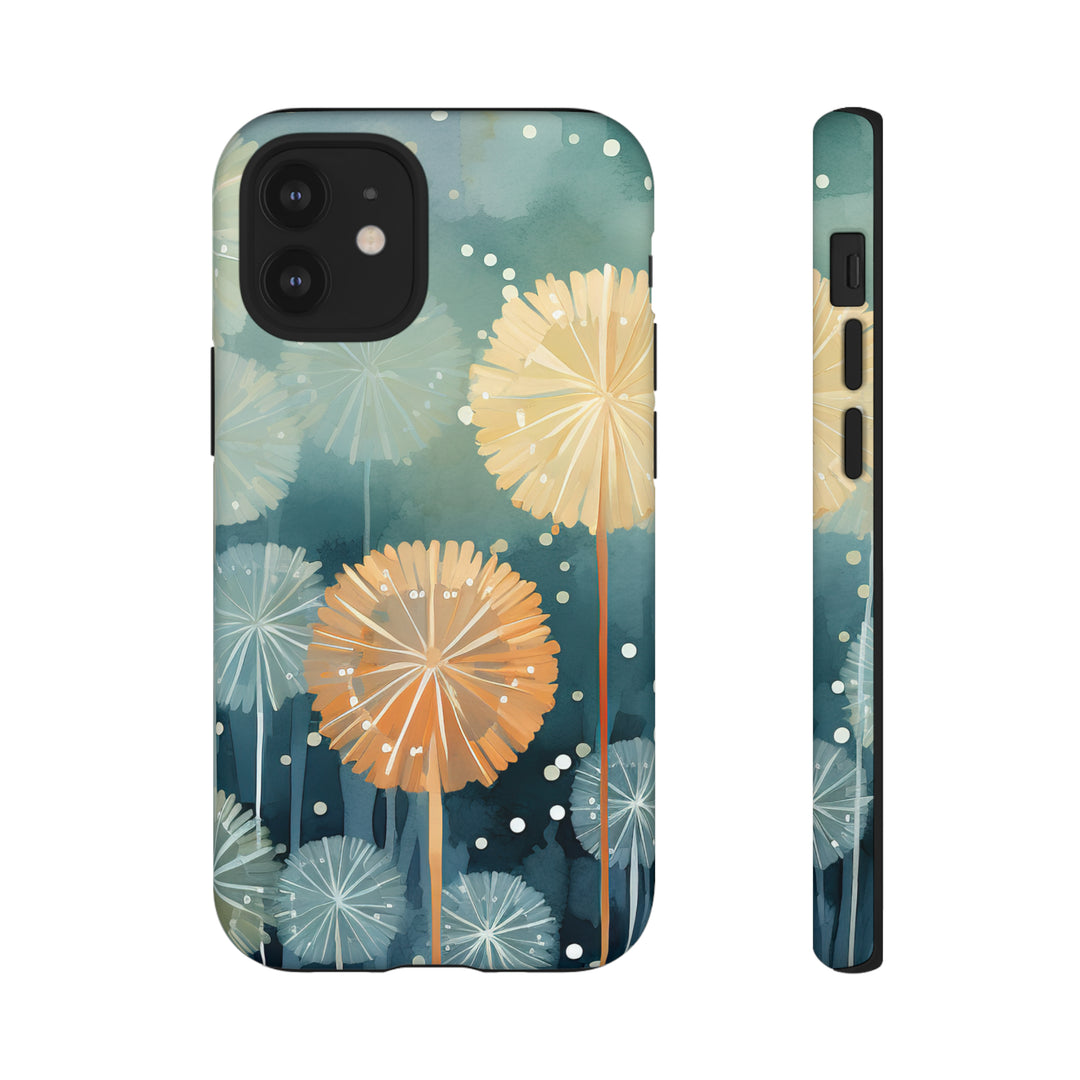 Abstract Dandelions Phone Case