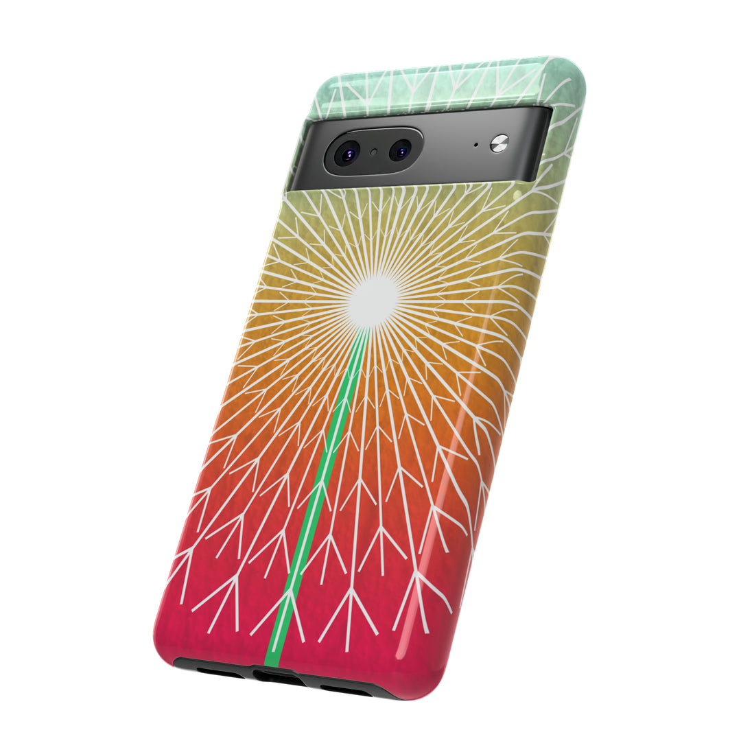 Abstract Dandelion Phone Case iPhone 11/12/13 Galaxy S21/S22