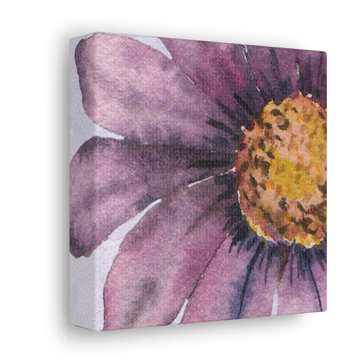 Pastel Purple Flower Art Print | Mini Color Peek Series