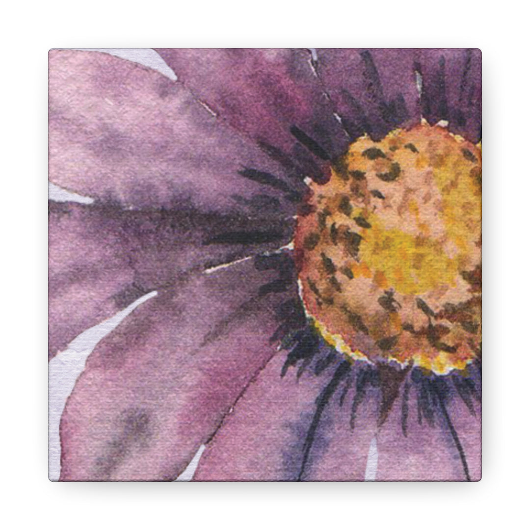 Pastel Purple Flower Art Print | Mini Color Peek Series