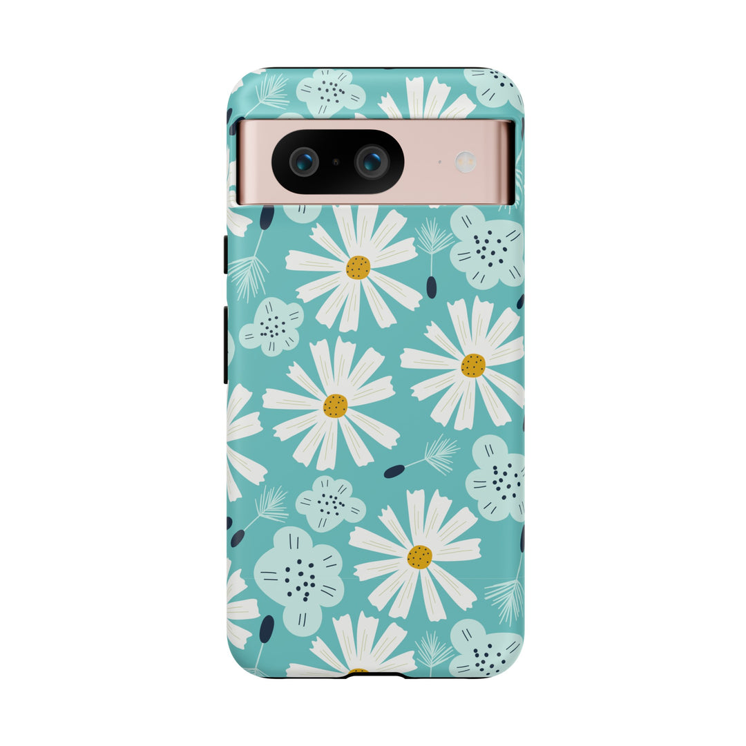 Sunny Day Daisies Floral Phone Case