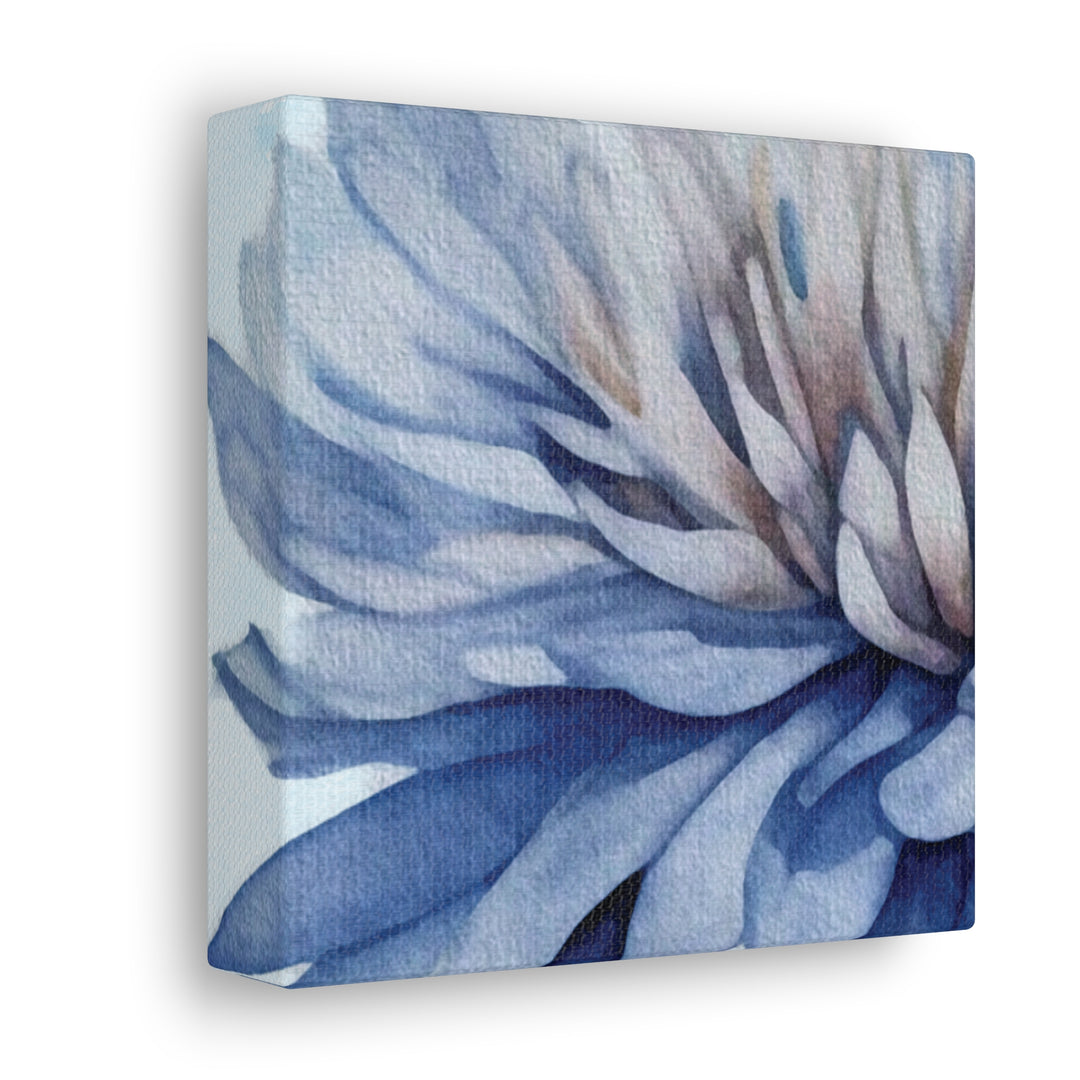 Blue Bloom | Mini Color Peeks Canvas Art Series