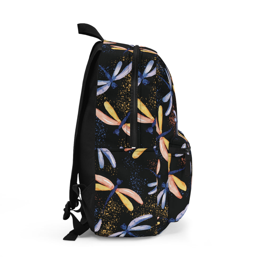 Midnight Dream Dragonflies | Lightweight Printed Backpack