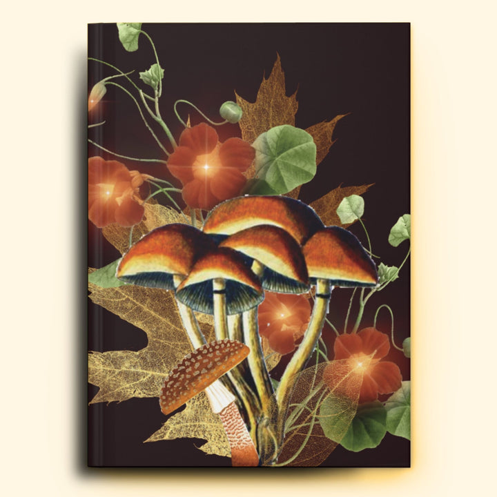 A Mess of Mushrooms Hardcover Writing Journal