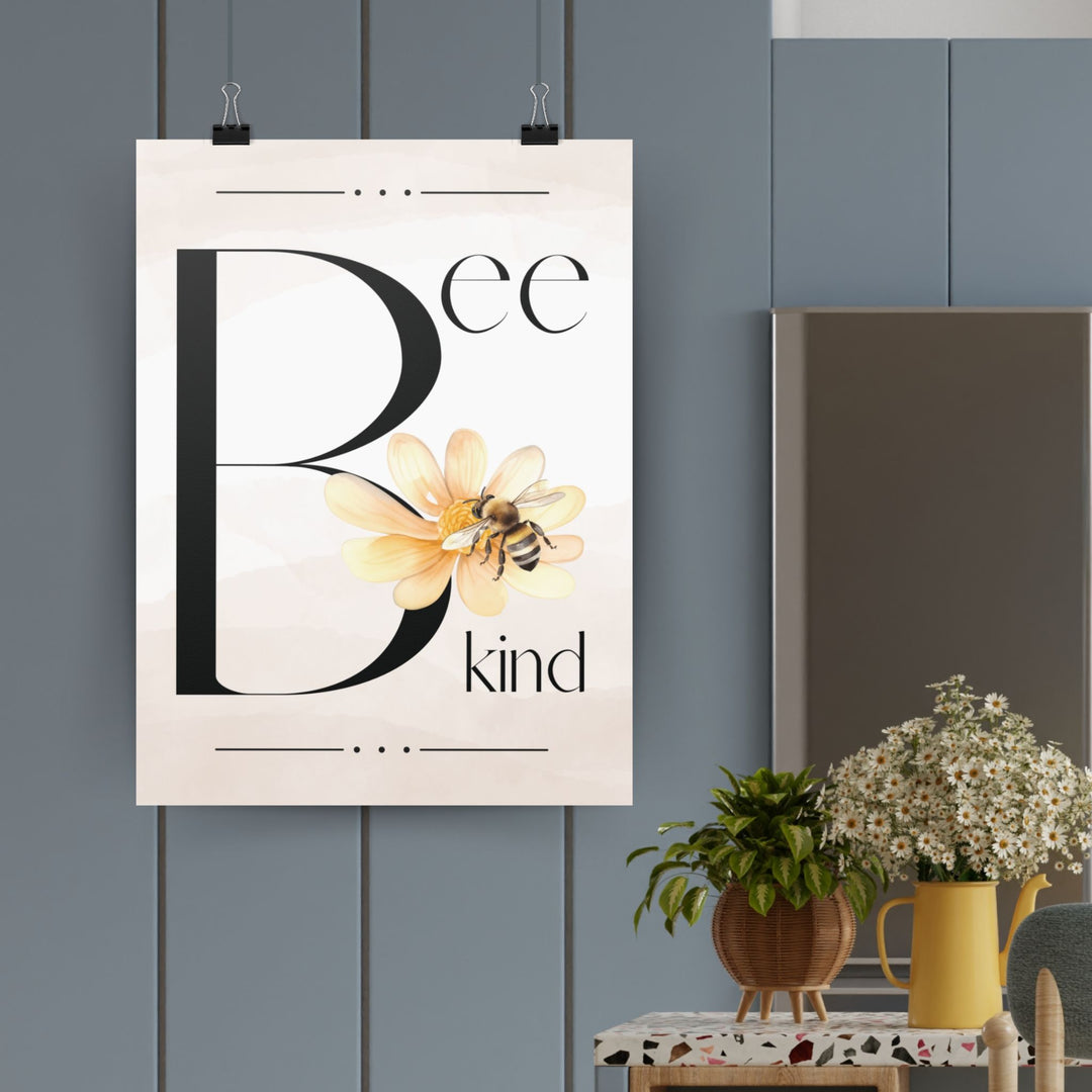 Bee Kind Poster Art
