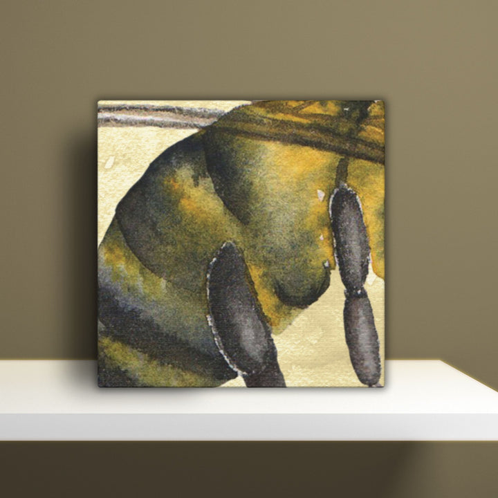 Buzzing On By | Mini Color Peeks Canvas Art Series