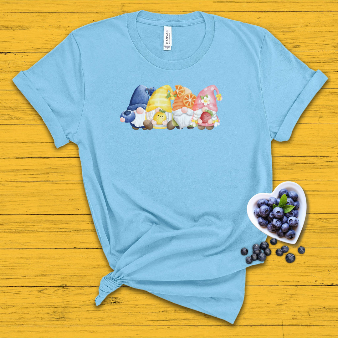 Four Fruity Gnomes Graphic Tshirt Idylissa