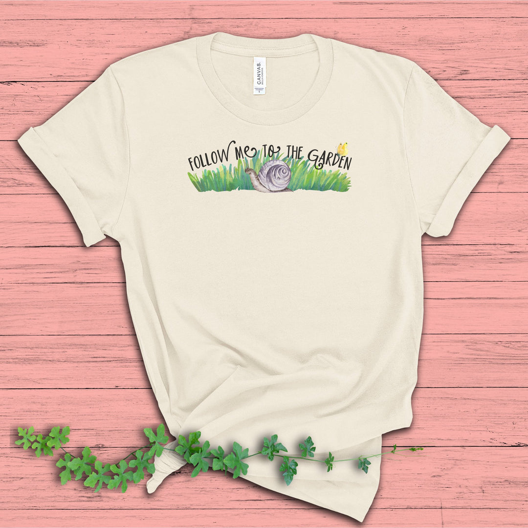 Snail Gardening Graphic Tshirt Idylissa