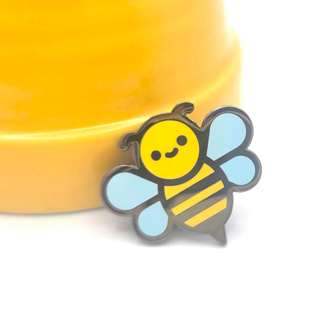 The Cutest Little Bee Enamel Pin Idylissa