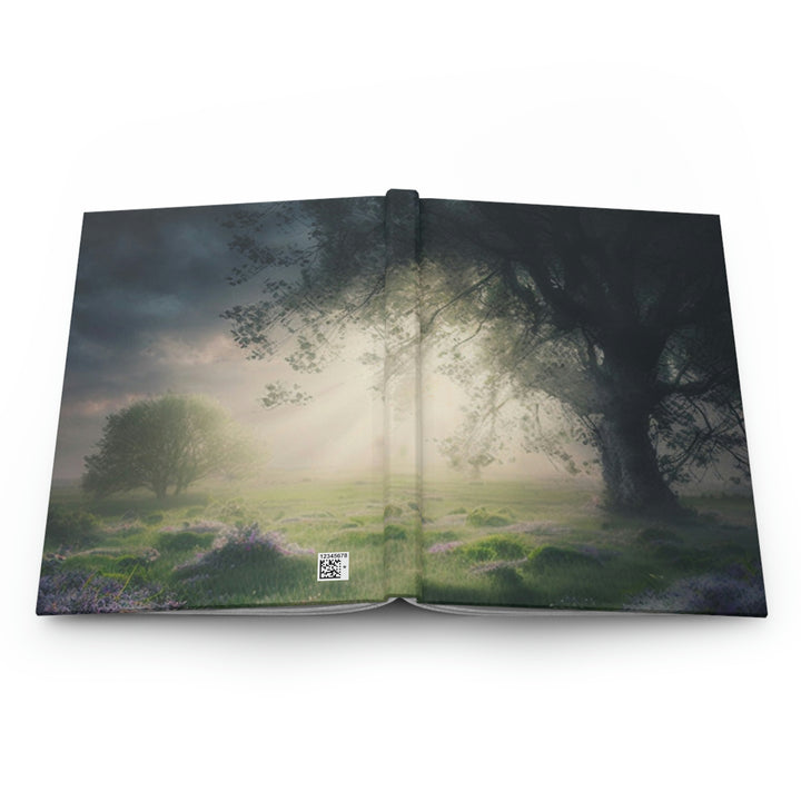 Across The Wistful Faded Valley - Hardcover Journal Idylissa