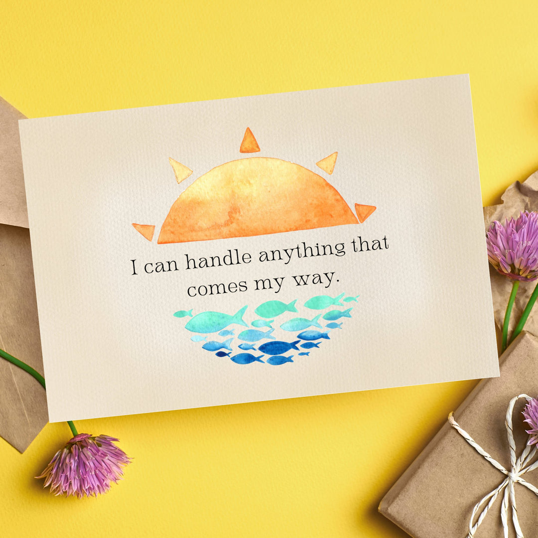I Can Handle Anything Affirmation Card Idylissa