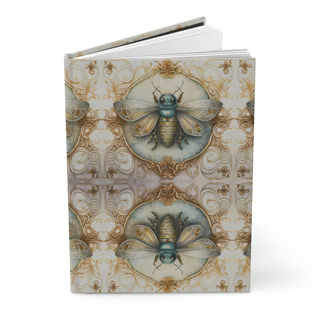 Mystical Moths Secrets of the Ages - Hardcover Journal Idylissa