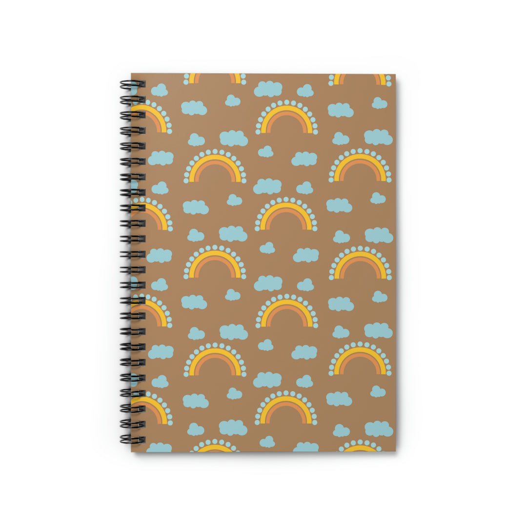 Cloudy Day Delights - Everyday Spiral Notebook Idylissa