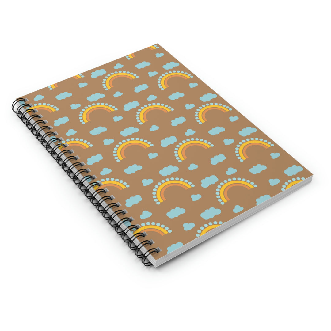 Cloudy Day Delights - Everyday Spiral Notebook Idylissa