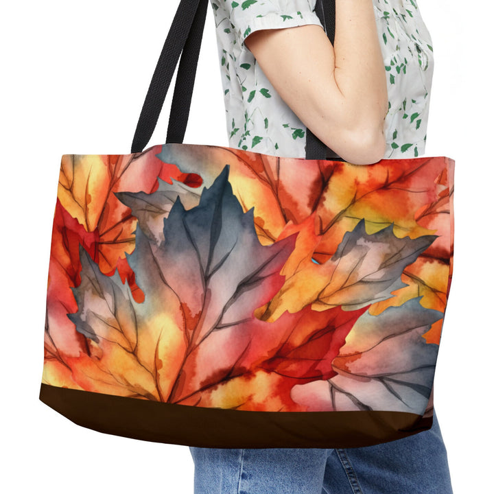 Dramatic Abstract Autumn Leaves Everything Bag