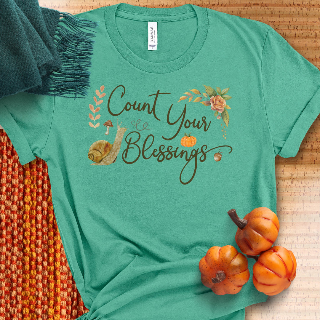 Count Your Blessings Women's Autumn Tshirt