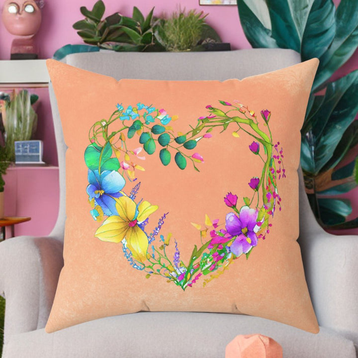 Flowers to Fall In Love With Decorative Throw Pillow