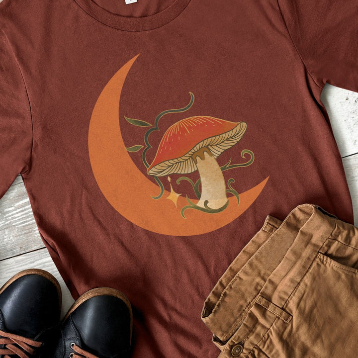 Mushroom Moon Graphic Tshirt