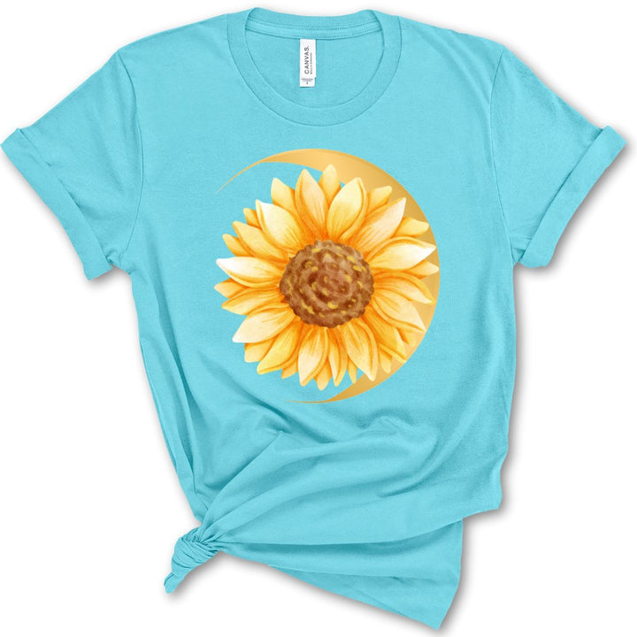 Sunflower and the Rising Moon Classic Tee - Choose From 5 Colors
