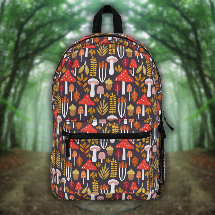 Whimsical Forest Mushrooms Lightweight Backpack