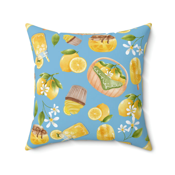 Delicious Dreams of Summertime Lemons - Throw Pillow Idylissa
