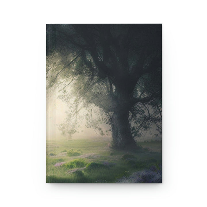 Across The Wistful Faded Valley - Hardcover Journal Idylissa